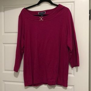 Magenta Blouse